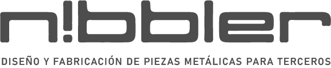 Logo of n!bbler, a company focused on the design and manufacturing of metal parts.