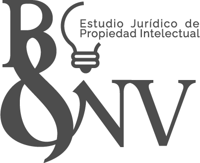 Logo of B&NV, a law firm specializing in intellectual property with a light bulb icon.