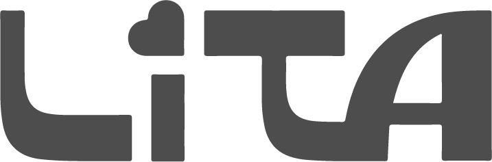 A stylized logo featuring the word 'LITA' with a heart shape incorporated into the design.