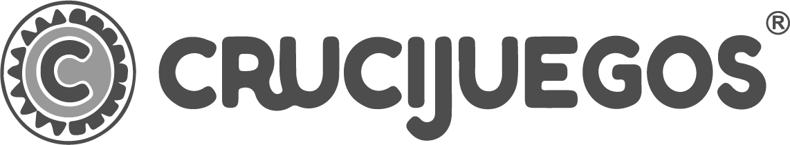 Logo of Cruci Juegos featuring a stylized 'C' and the word 'CRUCIJUEGOS'.